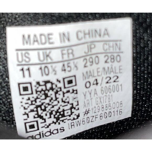 NEW SZ 11: Adidas Men's Nasty Fly 2E Team Football Cleats White/Black GX1781 - Picture 7 of 7